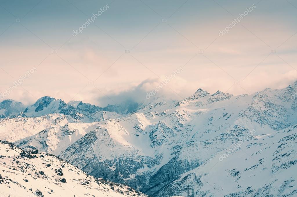 Montagnes D Hiver Image Libre De Droit Par Smallredgirl C