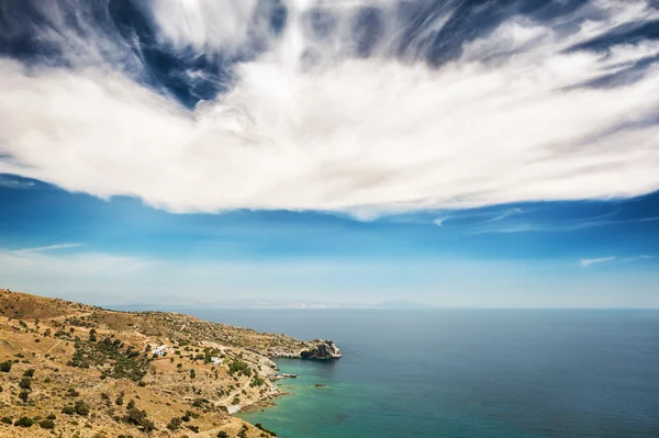 Belle vue sur le ciel et la mer — Photo