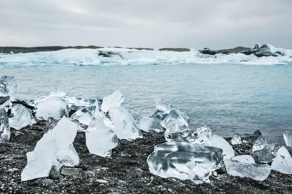 Lagune glaciaire de Jokulsarlon, Islande — Photo