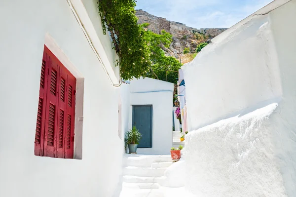 Beautiful street in Athens, Greece. — Stock Photo, Image