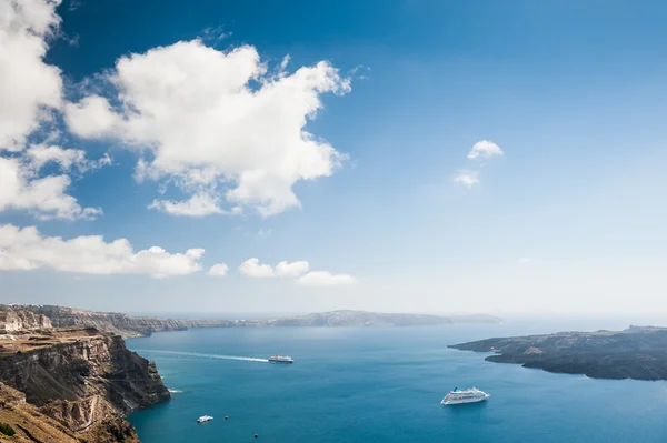 Bellissimo paesaggio con vista mare. — Foto Stock