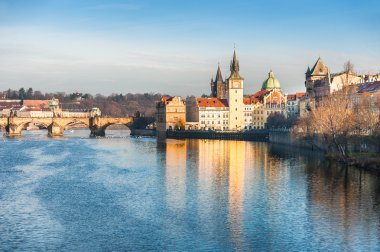Charles Köprüsü Vltava Nehri Prag, Çek Cumhuriyeti