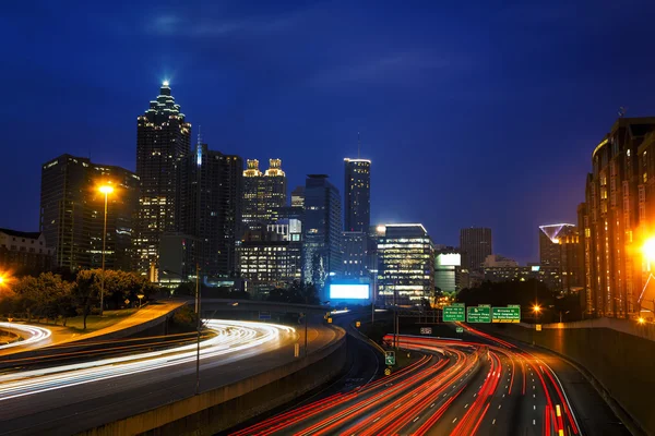 Центр міста Атланта, Джорджія — стокове фото