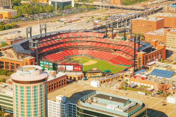 Estádio de beisebol em St Louis, MO — Fotografia de Stock