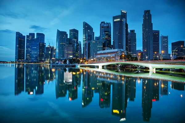 Distrito financeiro de Singapura — Fotografia de Stock