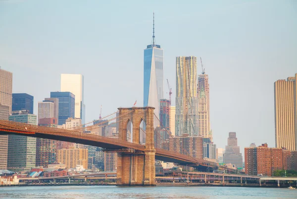 Paesaggio urbano di Lower Manhattan — Foto Stock