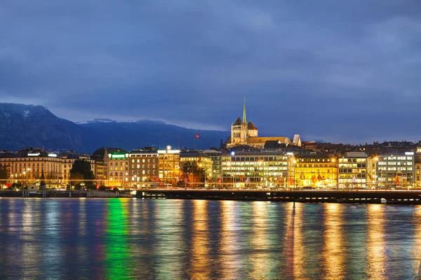 Panoramica di Ginevra, Svizzera — Foto Stock