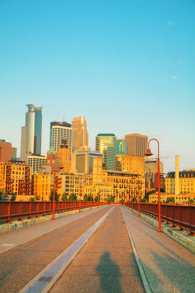 Centro de Minneapolis, Minnesota por la mañana —  Fotos de Stock