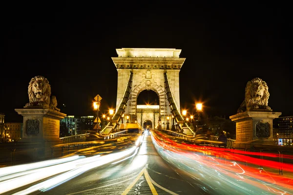 Szechenyi Chain Bridge — Zdjęcie stockowe