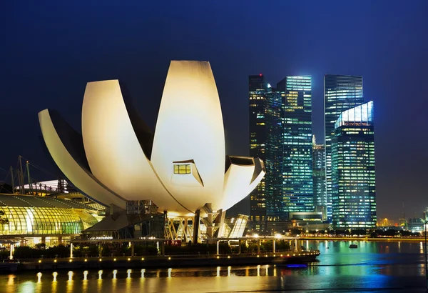 Financiële district van Singapore — Stockfoto