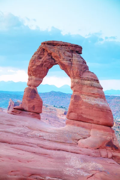 Delicate Arch at Arches National park — Stock Photo, Image