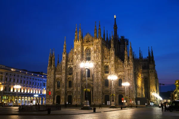 Catedral del Duomo de Milán — Foto de Stock