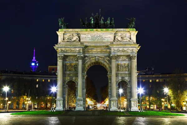 Arco della Pace a Milano — Foto Stock