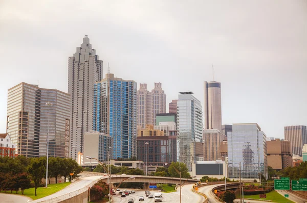 Центр міста Атланта, Джорджія — стокове фото