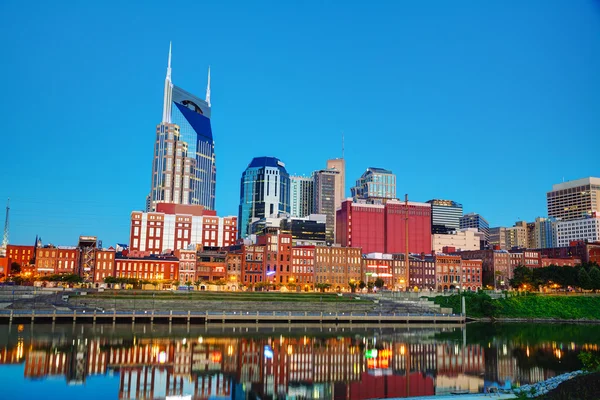 Stadtlandschaften in der Innenstadt von Nashville — Stockfoto