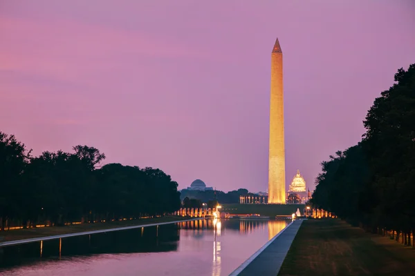 Вашингтон-Меморіальна пам'ятка у Вашингтоні, округ Колумбія — стокове фото