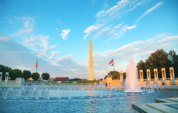 Memorial da Segunda Guerra Mundial em Washington, DC — Fotografia de Stock