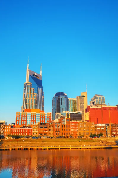 Paysage urbain du centre ville de Nashville — Photo