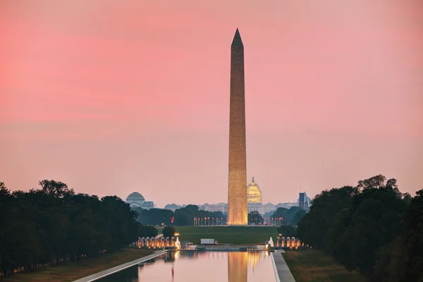 Monumento Memorial de Washington em Washington, DC — Fotografia de Stock