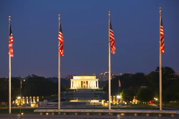 Abraham Lincoln Memorial — Zdjęcie stockowe