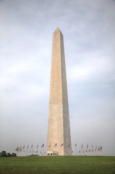 Washington Memorial monument in Washington, Dc — Stockfoto