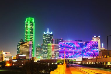 Dallas cityscape clipart