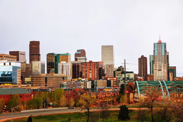 Innenstadt von Denver, colorado — Stockfoto