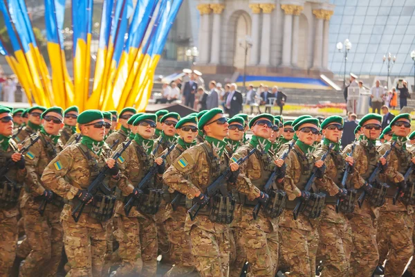 Ukrainian Border guard troopers — Stock Photo, Image