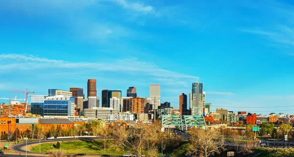 Şehir merkezinde denver, colorado — Stok fotoğraf