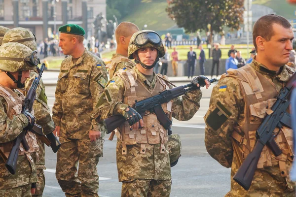 Oekraïense anti-misbruik squad — Stockfoto