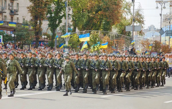 Ukrainian Airborne troopers — Stock Photo, Image