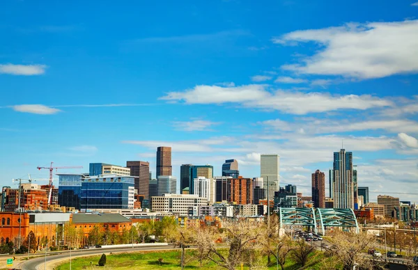 Şehir merkezinde denver, colorado — Stok fotoğraf