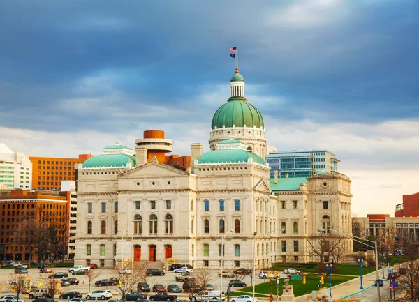 Edificio del Capitolio Estatal de Indiana —  Fotos de Stock