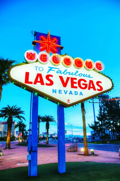 Welcome to   Las Vegas sign — Stock Photo, Image