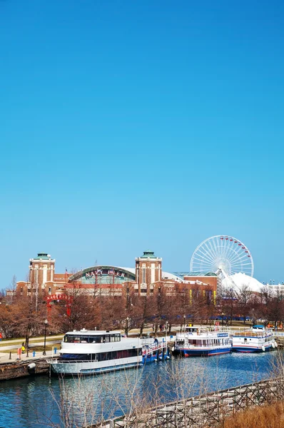 Cais da Marinha em Chicago — Fotografia de Stock