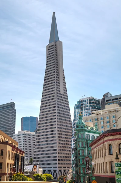 Rascacielos Transamerica Pyramid — Foto de Stock