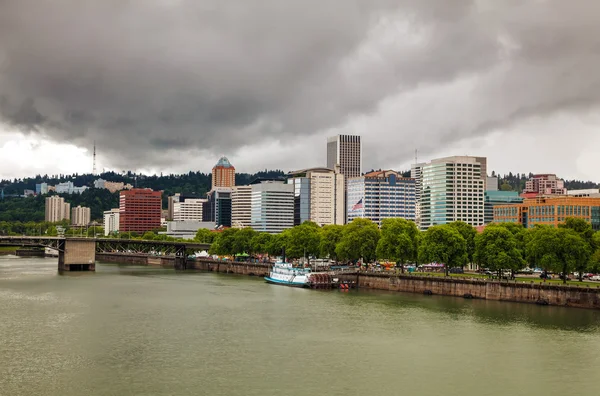 Centro de Portland paisaje urbano — Foto de Stock
