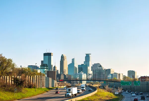 Centro città Minneapolis — Foto Stock