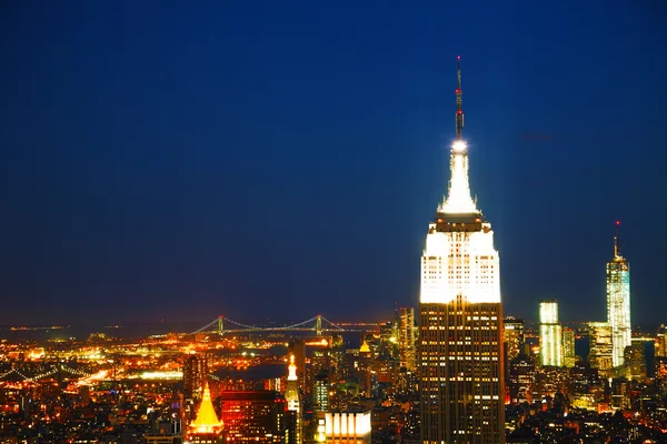 Paisaje urbano de Nueva York — Foto de Stock