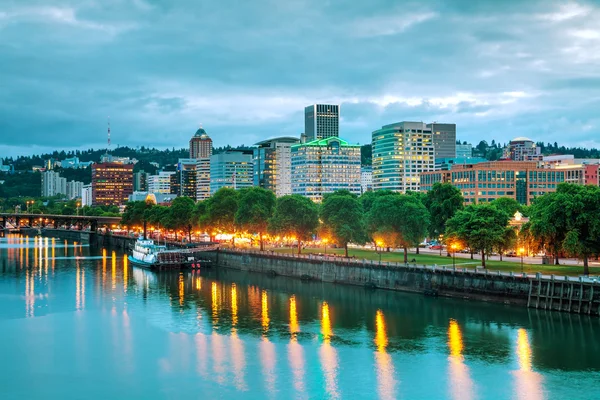 Centro de Portland paisagem urbana — Fotografia de Stock