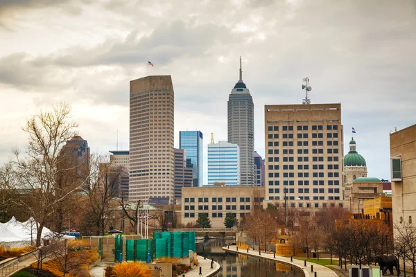 Centrum van indianapolis — Stockfoto