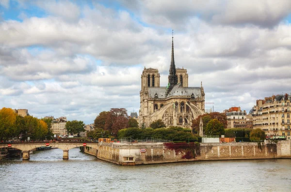 Katedrála Notre Dame de Paris — Stock fotografie