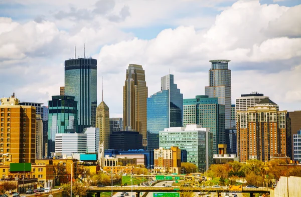 Minneapolis im Stadtzentrum — Stockfoto