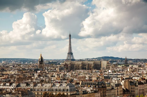 Luftaufnahme von Paris — Stockfoto