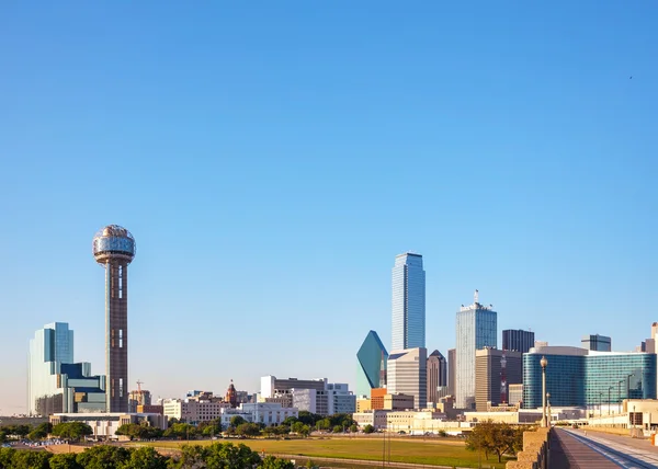 Przegląd centrum Dallas — Zdjęcie stockowe