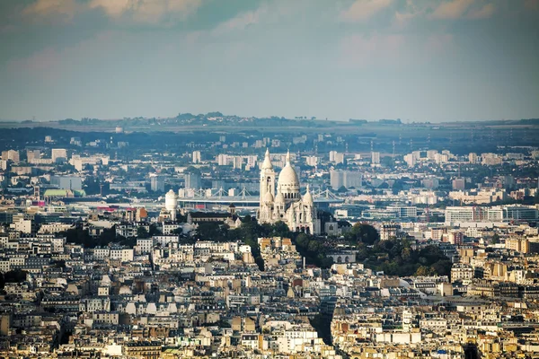 パリの空中風景 — ストック写真