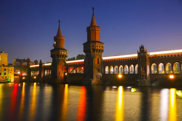 Oberbaum bron — Stockfoto