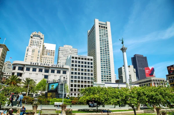 Union Square en San Francisco — Foto de Stock