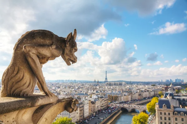 Вид с воздуха Парижа — стоковое фото