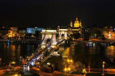 szechenyi zincir köprü Budapeşte